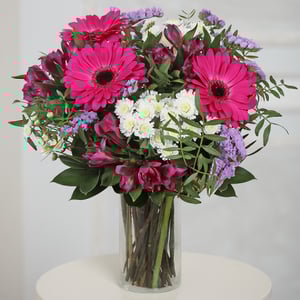 Bouquet 'Shiny: Gerberas, Alstroemerias and Daisies'
